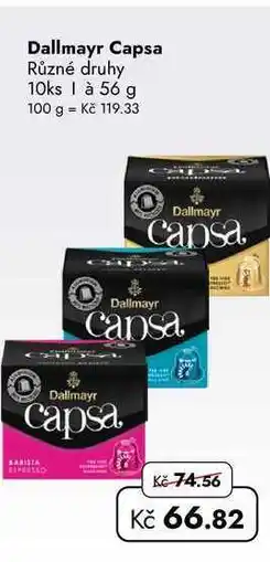 TRAVEL FREE Dallmayr Capsa 10ks nabídka