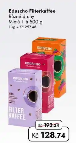 TRAVEL FREE Eduscho Filterkaffee nabídka