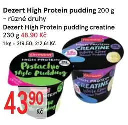 Žabka Dezert High Protein pudding nabídka