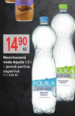 Žabka Neochucená voda Aquila nabídka