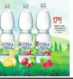 Žabka Dobrá voda ochucená nabídka