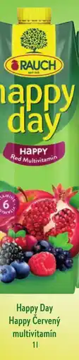 Žabka Happy Day Happy Cervený multivitamín nabídka