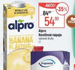 Globus Alpro Rostlinné nápoje nabídka