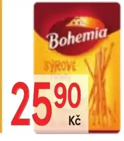 Žabka Bohemia Z pece tyčinky sýrové nabídka