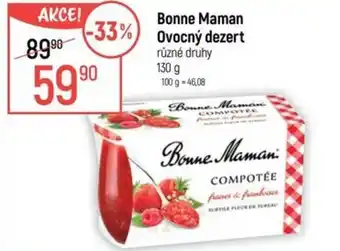 Globus Bonne Maman Ovocný dezert nabídka