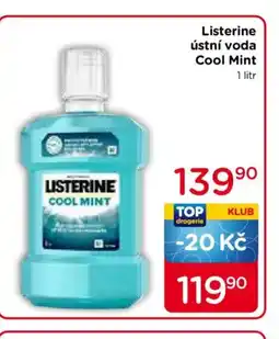 TOP drogerie Listerine ústní voda Cool Mint nabídka