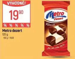 Globus Metro dezert nabídka