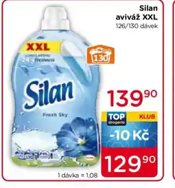 TOP drogerie Silan aviváž XXL nabídka