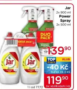 TOP drogerie Jar Power Spray nabídka