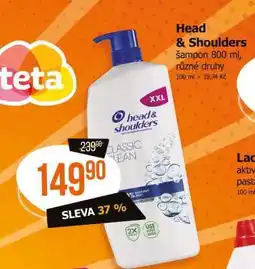 Teta Head & Shoulders nabídka