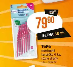 Teta Tepe mezizubní kartáčky 6 ks, různé druhy nabídka