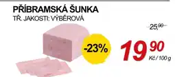ZEMAN Příbramská šunka nabídka