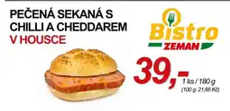 ZEMAN PEČENÁ SEKANÁ S CHILLI A CHEDDAREM V HOUSCE nabídka