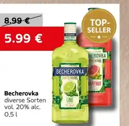 VELTA Free Shop Becherovka nabídka