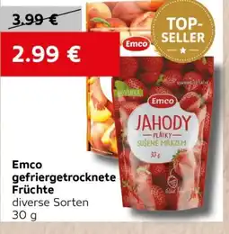 VELTA Free Shop Emco gefriergetrocknete Früchte nabídka