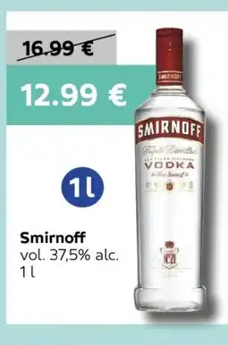 VELTA Free Shop Smirnoff nabídka