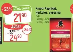 Globus Kmotr Paprikáš, Herkules, Vysočina nabídka