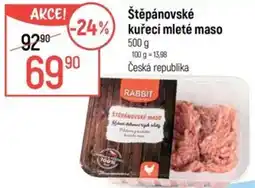 Globus Štěpánovské kuřecí mleté maso nabídka