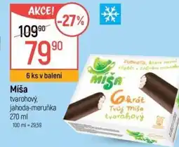 Globus Míša tvarohový, jahoda-meruňka nabídka