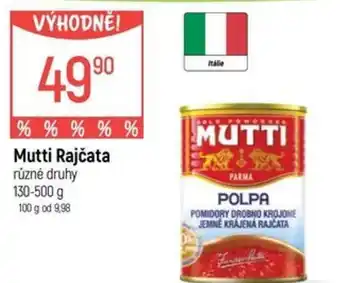 Globus Mutti Rajčata nabídka