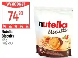 Globus Nutella Biscuits nabídka