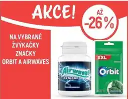 Globus NA VYBRANÉ ŽVÝKAČKY ZNAČKY ORBIT A AIRWAVES nabídka