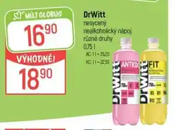 Globus DrWitt nesycený nealkoholický nápoj nabídka