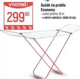 Globus Sušák na prádlo Economy nabídka