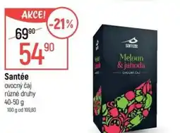 Globus Santée ovocný čaj nabídka