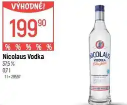 Globus Nicolaus Vodka nabídka
