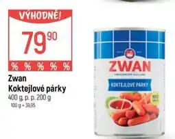 Globus Zwan Koktejlové párky nabídka