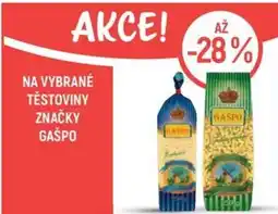 Globus Na vybrané těstoviny značky gašpo nabídka