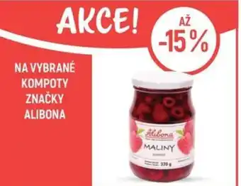 Globus Na vybrané kompoty značky alibona nabídka