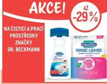 Globus Na čisticí a prací prostředky značky Dr. beckmann nabídka