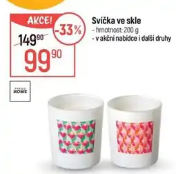 Globus Svíčka ve skle nabídka