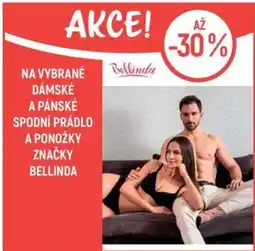 Globus Na vybrané dámské a pánské spodní prádlo a ponožky značky bellinda nabídka