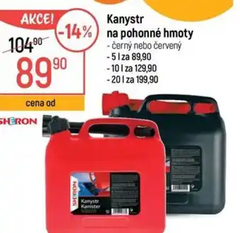 Globus Kanystr na pohonné hmoty nabídka