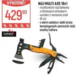 Globus Nůž MULTI AXE 16v1 nabídka