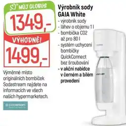 Globus Výměnné místo GAIA White nabídka