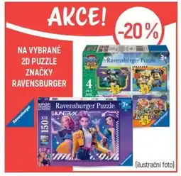 Globus Na vybrané 2D puzzle značky ravensburger nabídka