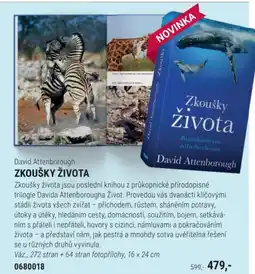 Knižní klub David Attenborough ZKOUŠKY ŽIVOTA nabídka