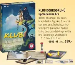 Knižní klub KLUB DOBRODRUHŮ Společenská hra nabídka