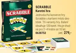 Knižní klub SCRABBLE Karetní hra nabídka