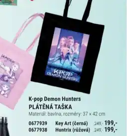 Knižní klub K-pop Demon Hunters PLÁTĚNÁ TAŠKA nabídka