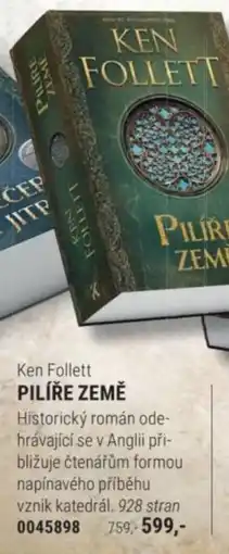 Knižní klub Ken Follett PILÍŘE ZEMĚ nabídka