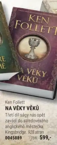 Knižní klub Ken Follett NA VĚKY VĚKŮ nabídka