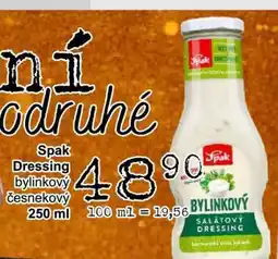 Jip Spak Dressing bylinkový česnekový 250 ml nabídka