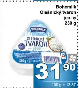 Jip Bohemilk olešnický tvaroh nabídka