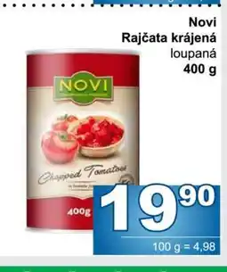 Jip Novi rajčata krájená loupaná 400 g nabídka