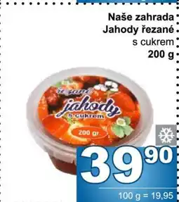 Jip Naše zahrada Jahody řezané s cukrem nabídka